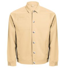   BRATISLAVA. Men's workwear jacket, Male, 98% cotton and 2% spandex: 240 g/m², Light brown, S