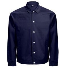   BRATISLAVA. Men's workwear jacket, Male, 98% cotton and 2% spandex: 240 g/m², Navy blue, XXL