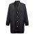 MINSK. Unisex workwear smock, Unisex, 20% cotton and 80% polyester: 190 g/m², Black, L