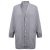 MINSK. Unisex workwear smock, Unisex, 20% cotton and 80% polyester: 190 g/m², Grey, L