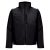 ASTANA. Unisex padded workwear jacket, Unisex, 100% polyester, Black, 3XL