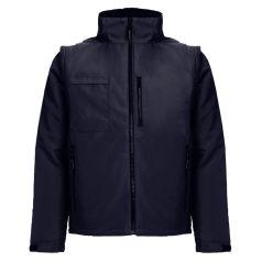   ASTANA. Unisex padded workwear jacket, Unisex, 100% polyester, Navy blue, M