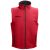 Vesta softshell, 22FEB2245, 3XL, unisex, Poliester, Rosu