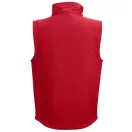 Vesta softshell, 22FEB2246, L, unisex, Poliester, Rosu