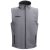 BAKU. Unisex softshell vest, Unisex, 96% polyester and 4% spandex (2 layers): 280 g/m², Grey, 3XL