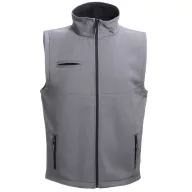   BAKU. Unisex softshell vest, Unisex, 96% polyester and 4% spandex (2 layers): 280 g/m², Grey, M