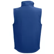 Vesta softshell, 22FEB2239, 3XL, unisex, Poliester, Albastru