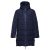 BRUSSELS. Padded unisex parka, Unisex, 100% polyester, Navy blue, L