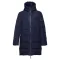 BRUSSELS. Padded unisex parka, Unisex, 100% polyester, Navy blue, M