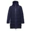 BRUSSELS. Padded unisex parka, Unisex, 100% polyester, Navy blue, M