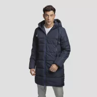   BRUSSELS. Padded unisex parka, Unisex, 100% polyester, Navy blue, M