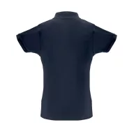   Tricou Polo, Dama, maneca scurta, TH Clothes, 2401E12523, Bumbac, Poliester, Albastru, S