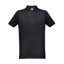 Tricou Polo Barbati, 42FEB234633, THC Berlin, Bumbac, Poliester, Masculin, Negru, 3XL