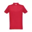 Tricou Polo, Barbati, maneca scurta, TH Clothes, 2401E12527, Bumbac, Poliester, Rosu, 3XL