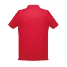 Tricou Polo, Barbati, maneca scurta, TH Clothes, 2401E12527, Bumbac, Poliester, Rosu, 3XL