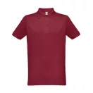 Tricou Polo Barbati, 42FEB234630, THC Berlin, Bumbac, Poliester, Masculin, Burgundy, 3XL
