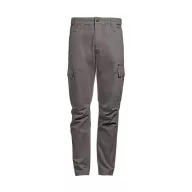   Pantaloni Barbati, 42FEB233782, THC Cargo, Bumbac, Poliester, Unisex, Gri, L