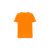 Tricou pentru Copii, 42FEB232924, THC Move Kids, Poliester, Unisex, Portocaliu Hexacrom, 12