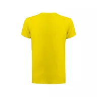   Tricou la baza gatului, Unisex, maneca scurta, TH Clothes, 2401E12529, Poliester, Elastan, Galben, XS