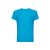 Tricou Barbati, 42FEB234772, THC Tube, Poliester, Elastan, Unisex, Albastru Acqua, M