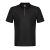 Tricou Polo, Barbati, maneca scurta, THClothes, 2401E12537, Poliester, Negru, 3XL