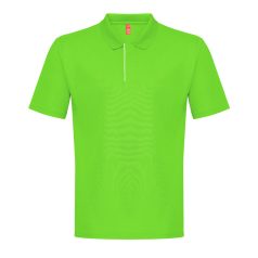   Tricou Polo, Barbati, maneca scurta, TH Clothes, 2401E12562, Poliester, Verde lime, L