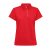 Tricou Polo, Dama, maneca scurta, THClothes, 2401E12580, Poliester, Rosu, M