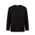 Tricou la baza gatului, Copii, maneca lunga, TH Clothes, 2401E12830, Bumbac, Negru, 2