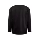 Tricou la baza gatului, Copii, maneca lunga, TH Clothes, 2401E12833, Bumbac, Negru, 8