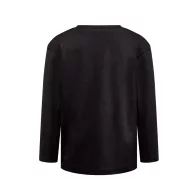   Tricou la baza gatului, Copii, maneca lunga, TH Clothes, 2401E12833, Bumbac, Negru, 8