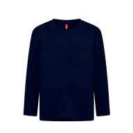   Tricou la baza gatului, Copii, maneca lunga, TH Clothes, 2401E12837, Bumbac, Albastru, 4