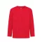 Tricou la baza gatului, Copii, maneca lunga, TH Clothes, 2401E12841, Bumbac, Rosu, 12