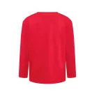 Tricou la baza gatului, Copii, maneca lunga, TH Clothes, 2401E12841, Bumbac, Rosu, 12