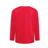   Tricou la baza gatului, Copii, maneca lunga, TH Clothes, 2401E12841, Bumbac, Rosu, 12