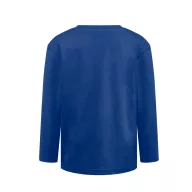   Tricou la baza gatului, Copii, maneca lunga, TH Clothes, 2401E12848, Bumbac, Albastru royal, 2
