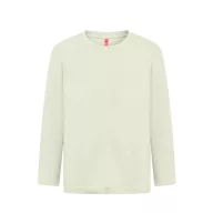   Tricou la baza gatului, Copii, maneca lunga, TH Clothes, 2401E12861, Bumbac, Verde pastelat, 4