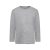 Tricou la baza gatului, Copii, maneca lunga, THClothes, 2401E12864, Bumbac, Gri melange deschis, 10