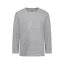 Tricou la baza gatului, Copii, maneca lunga, TH Clothes, 2401E12864, Bumbac, Gri melange deschis, 10