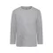 Tricou la baza gatului, Copii, maneca lunga, TH Clothes, 2401E12867, Bumbac, Gri melange deschis, 4