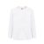 Tricou la baza gatului, Copii, maneca lunga, TH Clothes, 2401E12873, Bumbac, Alb, 4