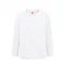 Tricou la baza gatului, Copii, maneca lunga, TH Clothes, 2401E12874, Bumbac, Alb, 6