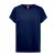 Tricou la baza gatului, Dama, maneca scurta, THClothes, 2401E12945, Bumbac, Albastru, L