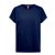 Tricou la baza gatului, Dama, maneca scurta, TH Clothes, 2401E12946, Bumbac, Albastru, M