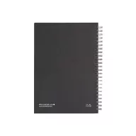   Agenda, InfiniteBook, 2601E13727, A5, Velina, coperta cu spirala, 148x210 mm, Negru