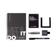   Agenda, InfiniteBook, 2601E13727, A5, Velina, coperta cu spirala, 148x210 mm, Negru