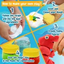 Modeling Dough Factory Kit I, Joc educational, 2410E24029, Science4You, 298 x 305 x 59 mm, Multicolor