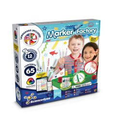   DIY Pen Factory Kit II, Joc educational, 2410E23985, Science4You, 207 x 300 x 60 mm, Portocaliu