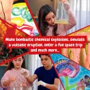 6 in 1 Super Science Kit I, Joc educational, 2410E23915, Science4You, 380 x 293 x 80 mm, Multicolor
