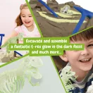 Fossil Excavation Kit I, Joc educational, 2410E23990, Science4You, 163 x 222 x 55 mm, Multicolor