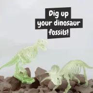   2 in 1 Fossil Excavation Kit I, Joc educational, 2410E23892, Science4You, 263 x 220 x 62 mm, Multicolor